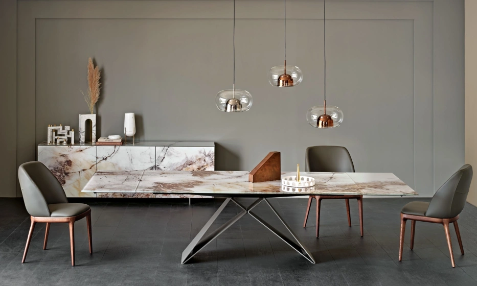 Стол обеденный Premier Crystalart Drive Cattelan Italia - фото 1