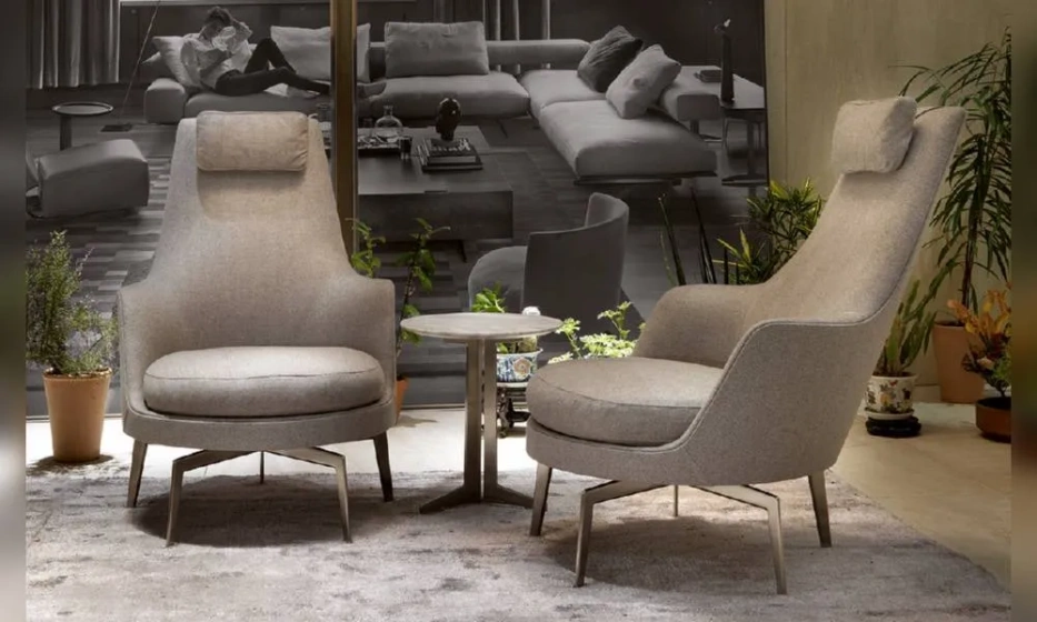 Кресло Вращающееся Flexform Guscioalto Soft - фото 1