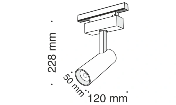 Трековый Светильник Technical Tr019-2-10W3K-B