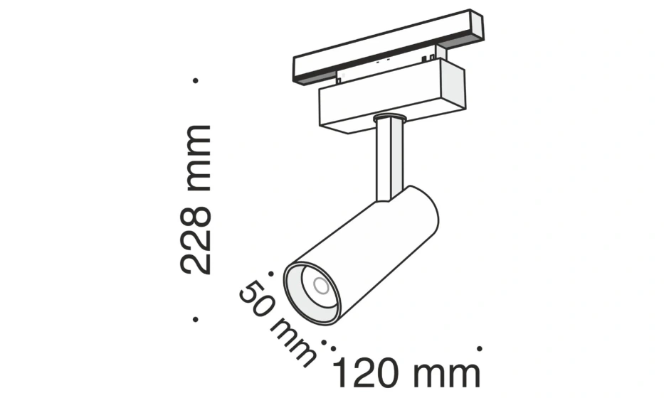Трековый Светильник Technical Tr019-2-10W3K-B - фото 2
