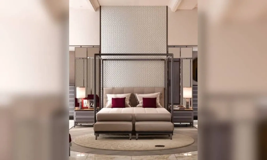 Кровать Cipriani Blue - фото 1