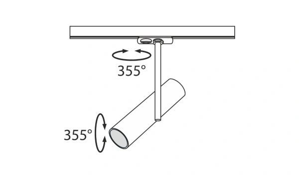Трековый Светильник Technical Tr005-1-Gu10-W