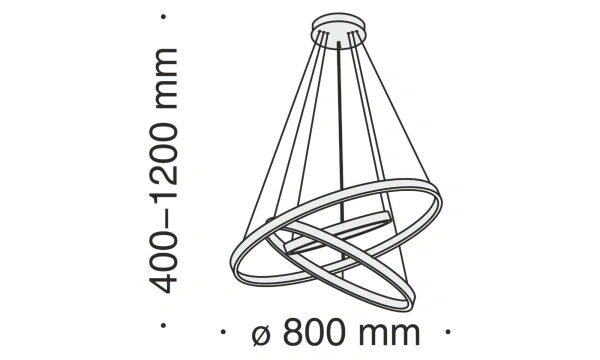 Подвесной Светильник Technical Mod058Pl-L100B4K